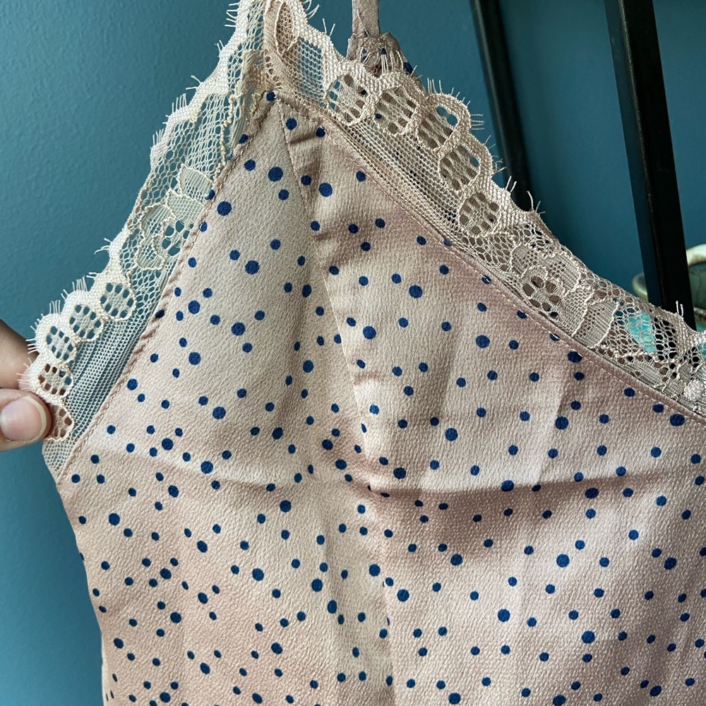 NWT Le Kate Polka Dot Camisole- Size S & M - Picture 3 of 6
